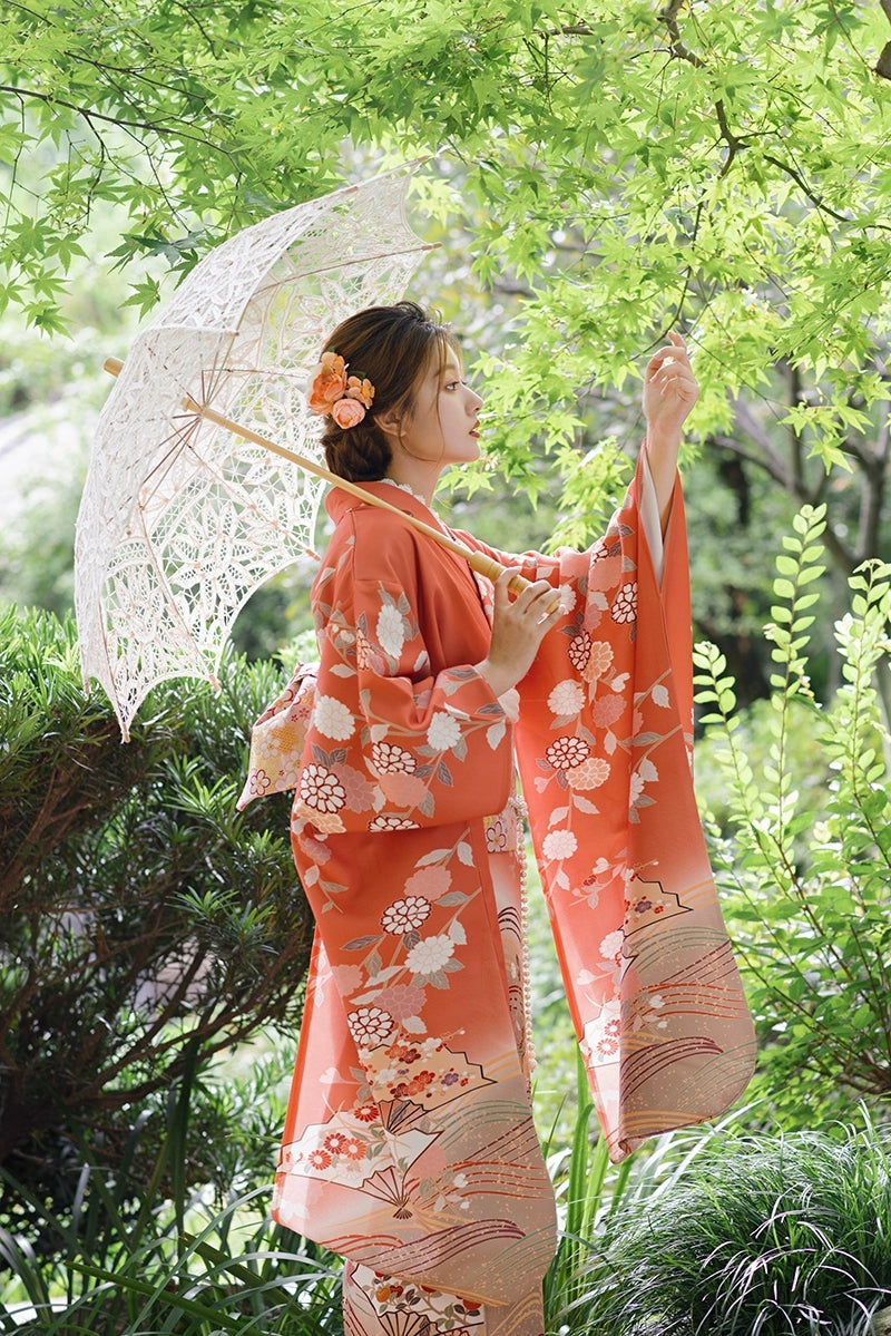 Autumn Kiku Women Festival Yukata