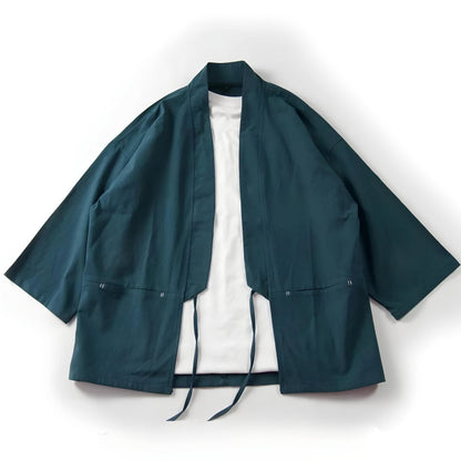 Verdigris Cotton Noragi Jacket