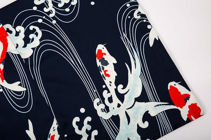 Koi Wave Men Traditional Yukata