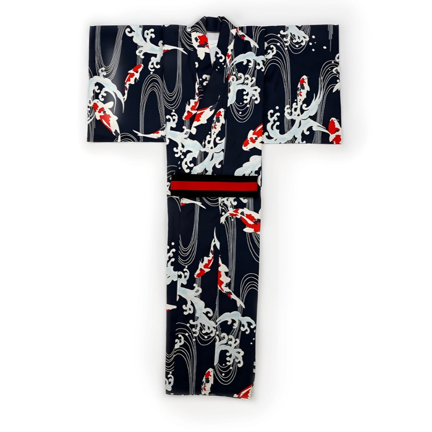 Koi Wave Men Traditional Yukata