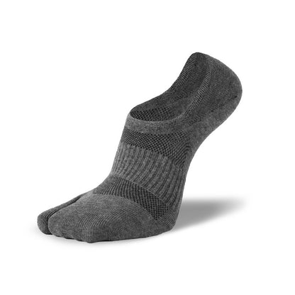 Gray Men Split-toe Tabi Socks 5 Piece Set