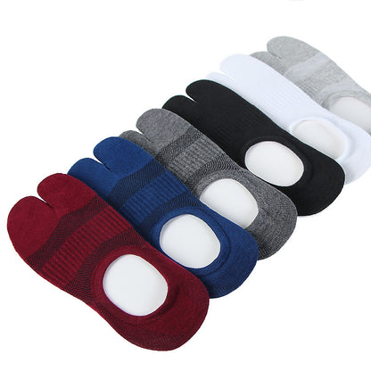 Men Split-toe Tabi Socks 5 Piece Set