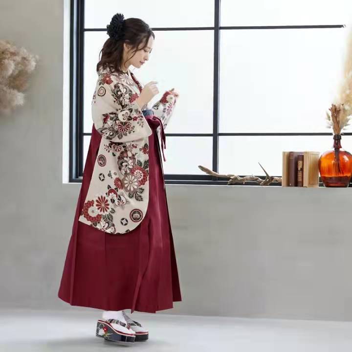 Red Ceremony Hakama Set