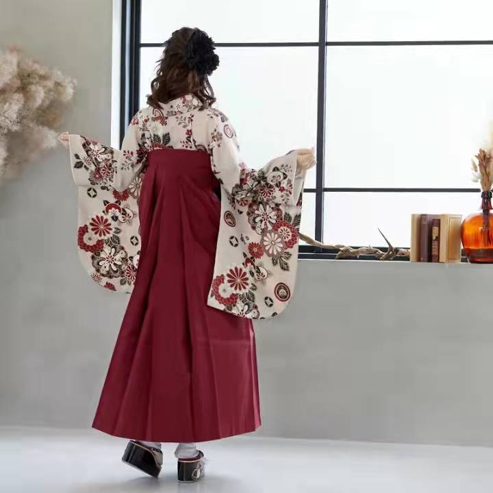 Red Ceremony Hakama Set