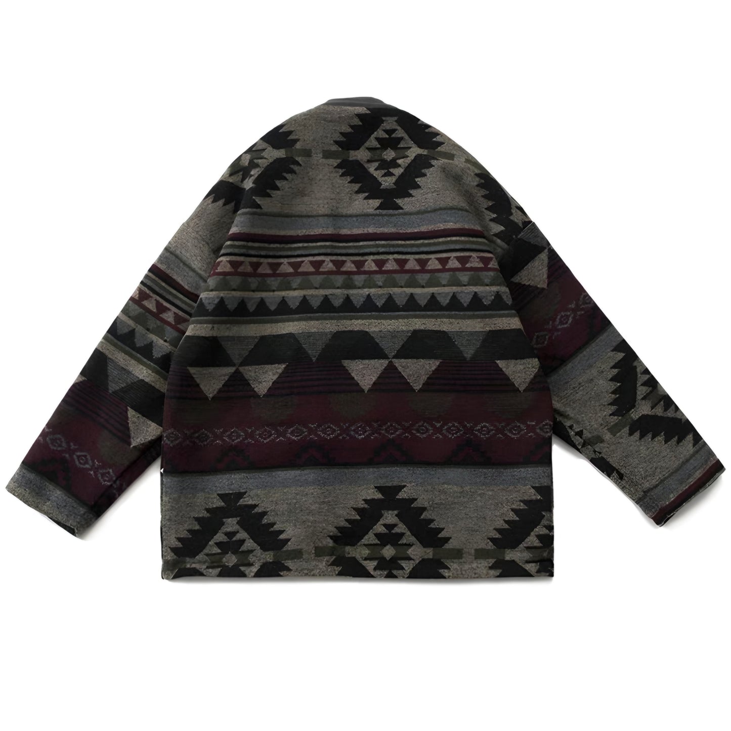 Reversible Aztec Style Kimono Jacket