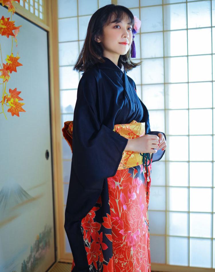 Scarlet Blossom Women Festival Yukata