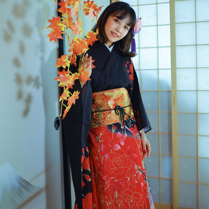 Scarlet Blossom Women Festival Yukata