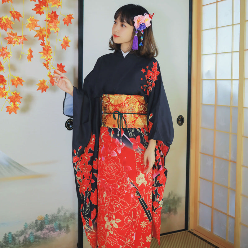 Scarlet Blossom Women Festival Yukata