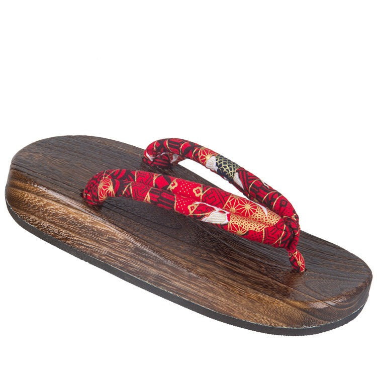 Unisex Geta Sandals 【Red Koi】