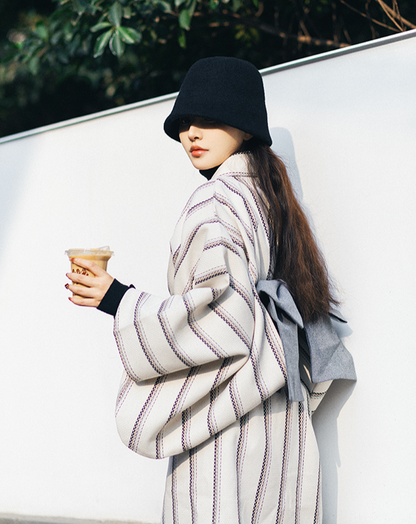 Striped Women Everyday Yukata