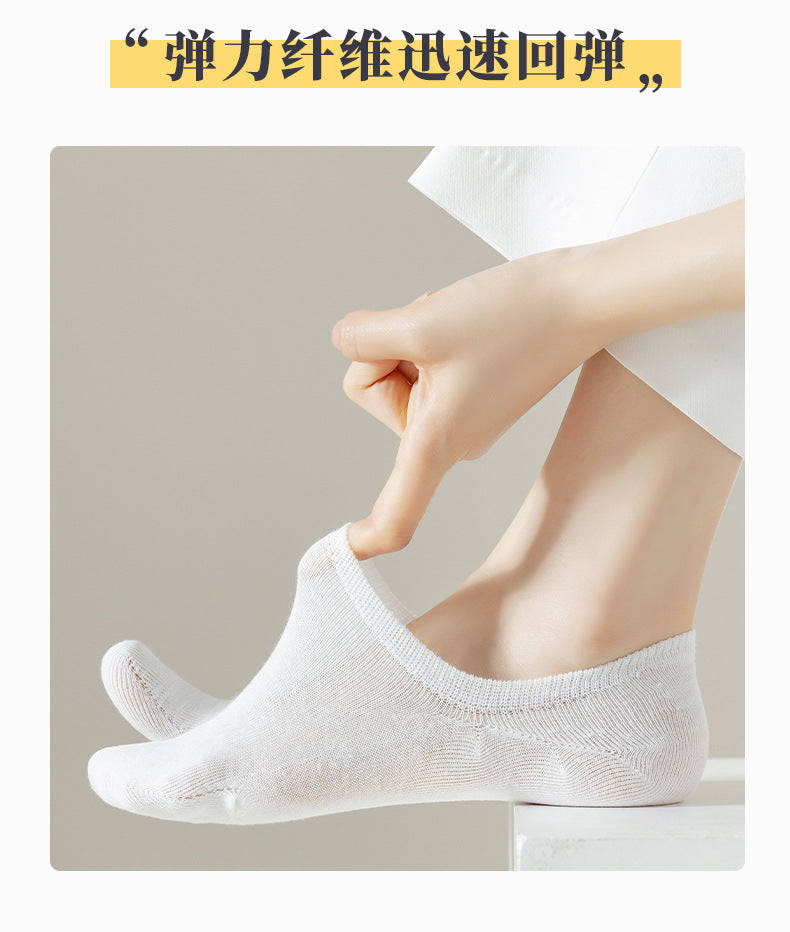 Women Split-toe Tabi Socks 5 Pairs Set