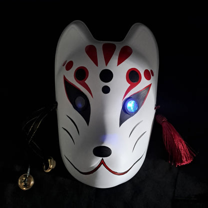 Red Warrior Fox Mask