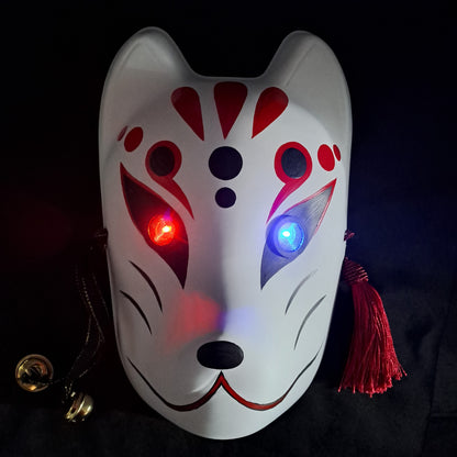 Red Warrior Fox Mask