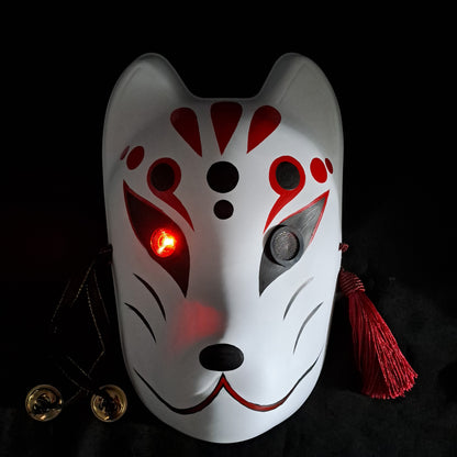 Red Warrior Fox Mask