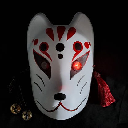 Red Warrior Fox Mask