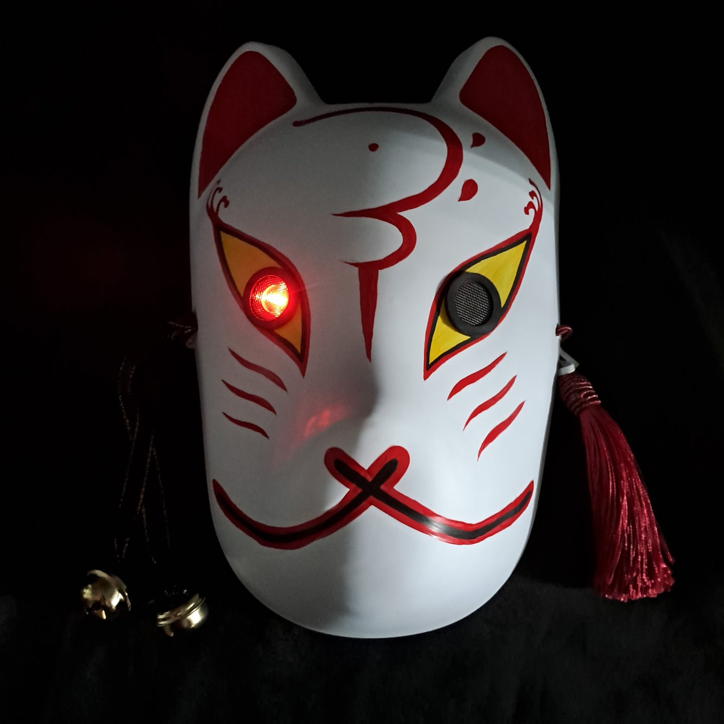 Red Cursed Fox Mask