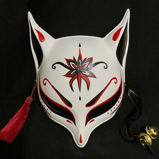 Sharp Ears Kitsune Mask - Flower of Death