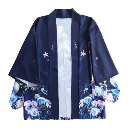 Haori | Abyssal Jellyfish Kimono Cardigan