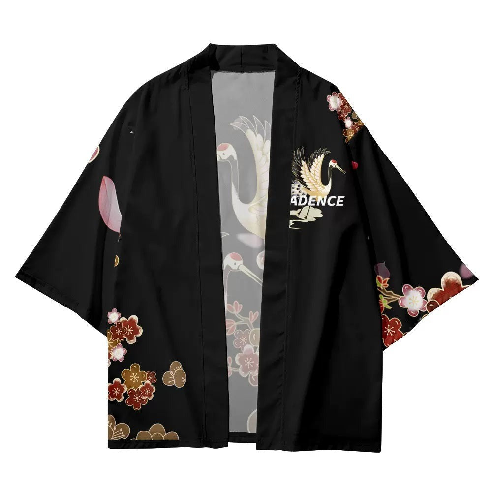 Sakura & Crane Kimono Cardigan