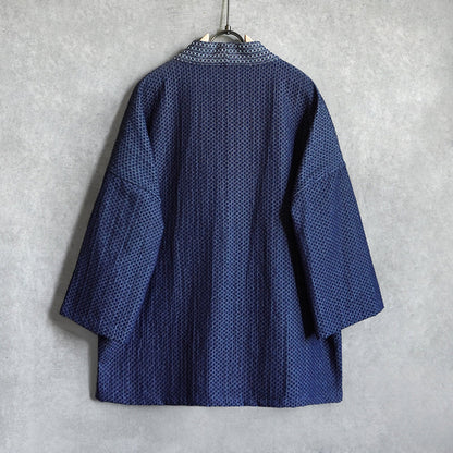 Vintage Denim Noragi Kimono Jacket - Zen Breaker