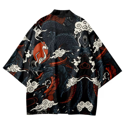 Evil Dragon Kimono Cardigan