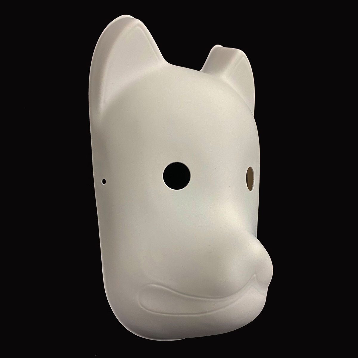 Blank Kitsune Mask for Painting | Foxtume