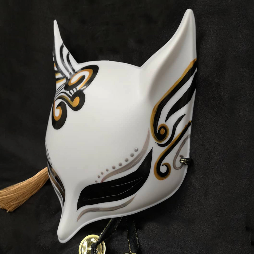 Golden Nimbus Cat Mask