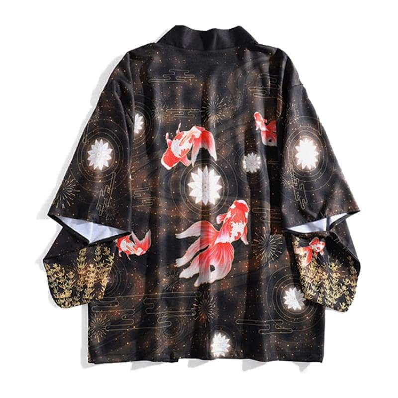 Haori | Hanabi Goldfish Kimono Cardigan |