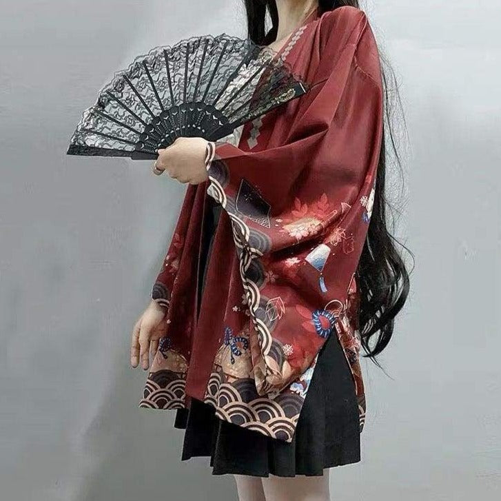 Haori - Inari Festival Kimono Cardigan3