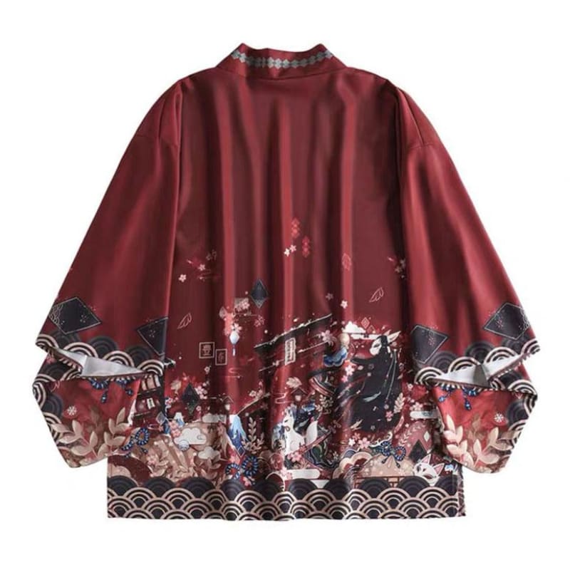 Haori - Inari Festival Kimono Cardigan