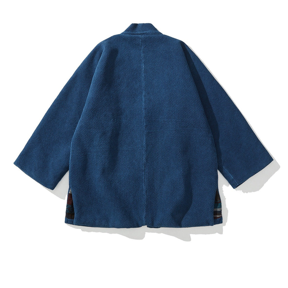 Indigo Kendo Sashiko Kimono Jacket - Zen Breaker