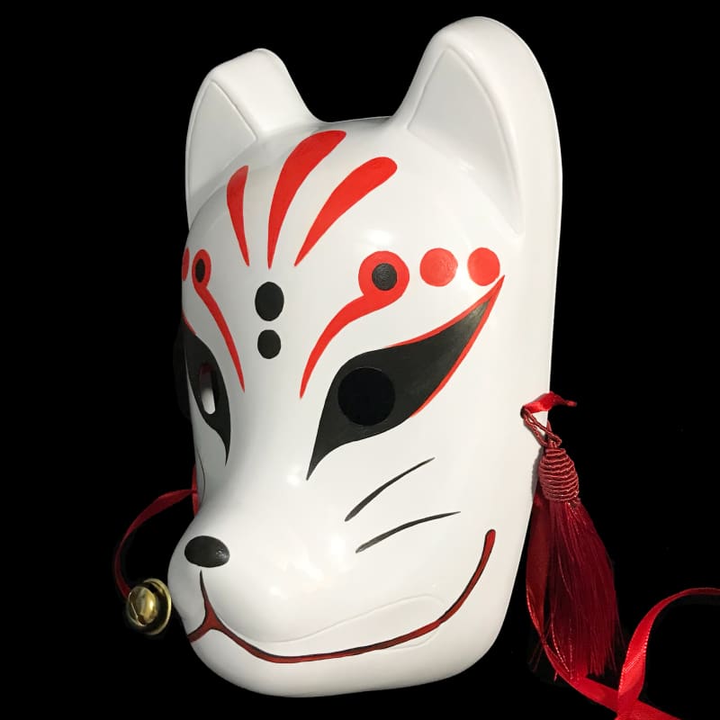 | Kitsune Mask - Bloodstain | Foxtume