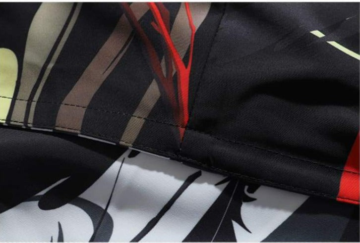 Haori | Reversible Day And Night Crow 