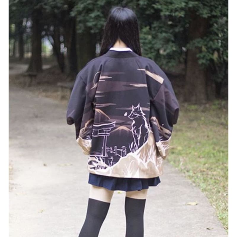 Haori | Reversible Inari | Foxtume