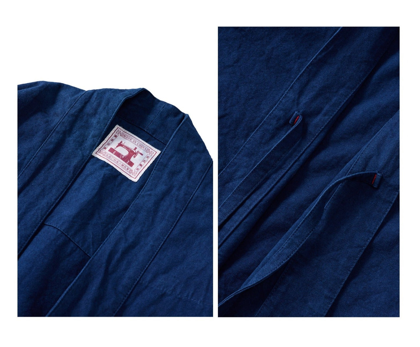 Special Edition Indigo Kimono Jacket - Zen Breaker