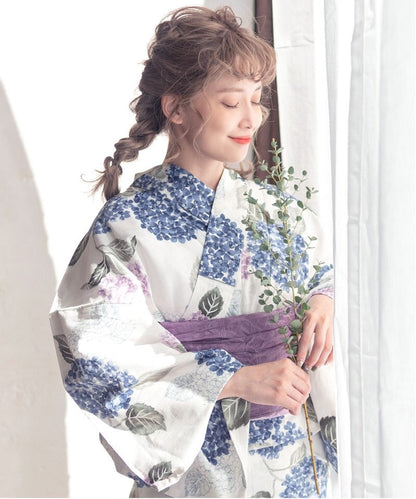 Women Festival Wear Yukata [Ajisai]