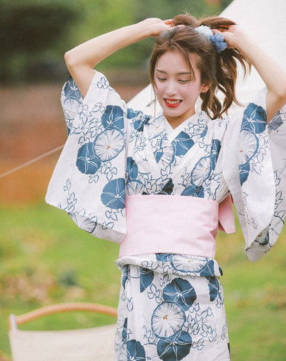 Women Festival Wear Yukata [Asagao]